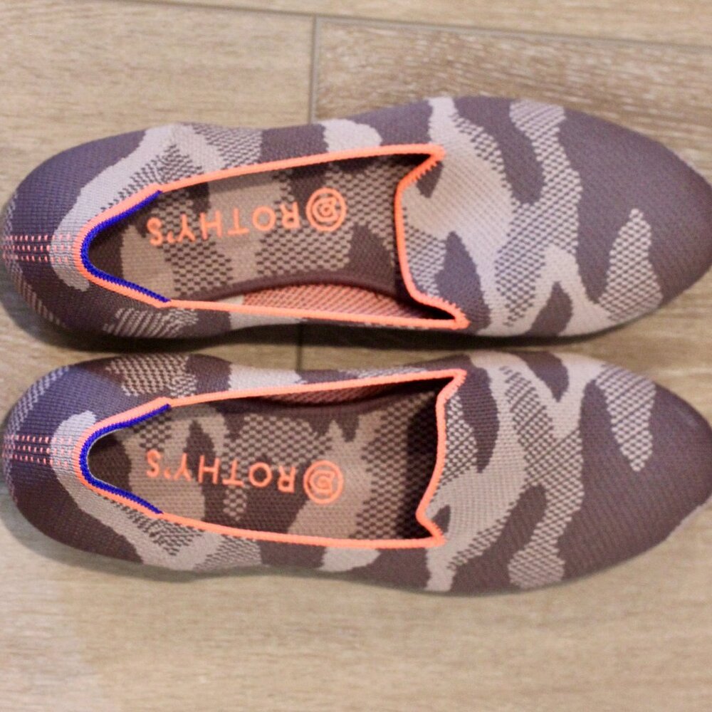 Rothy's- Taupe Camo Ballet Flat- Size 11